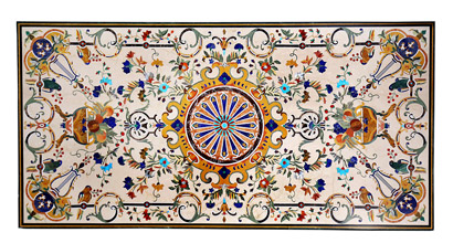 Marble Inlay Table